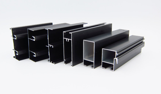 Extrusions de fenêtre d'aluminium de profil du Chili Bolivie Peru Anodized Aluminium C