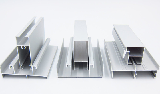 Profils en aluminium anodisés en bronze argentés du Chili Bolivie extrusion de 20 séries