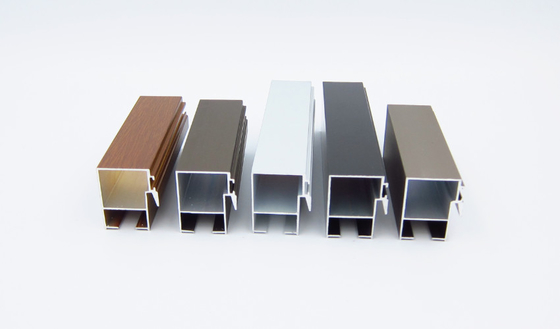 Extrusion en aluminium rectangulaire de Lockstyle anodisant pour la fenêtre de glissement 2507
