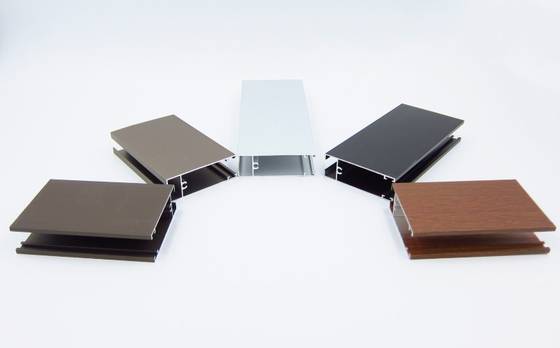 2505 profils de châssis de fenêtre en aluminium de fenêtre de glissement