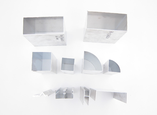 6063 tuyaux en aluminium Peru Mill Finish de profils