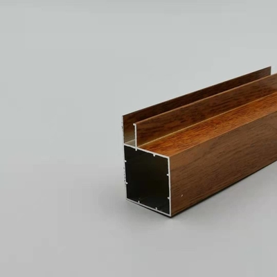 Extrusion en aluminium de buffet en bois de finition anodisant pour l'Israël