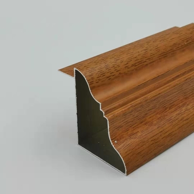 Extrusion en aluminium de buffet en bois de finition anodisant pour l'Israël