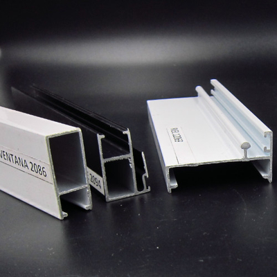 Profils en aluminium au Mexique Windows et le glissement des portes 2inch Corrediza