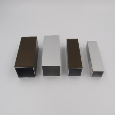 Extrusion en verre en aluminium de cadre de l'Argentine Bolivie pour des portes de Windows