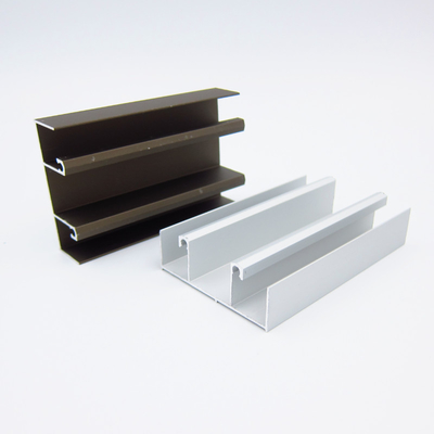 Le profil en aluminium de fenêtre de T4 T5 T6 a anodisé les extrusions en aluminium