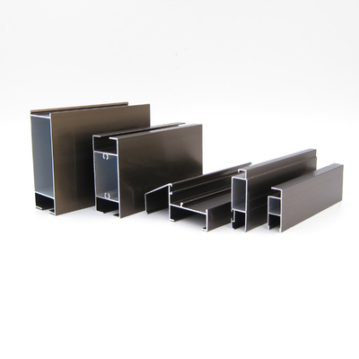 La Bolivie a anodisé la fenêtre d'aluminium 6063 T5 profile la résistance de vent