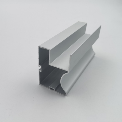 Profil en aluminium anodisé léger de garde-robe pour le type porte d'oscillation de cabinet