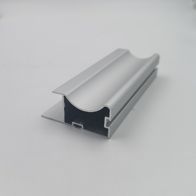 Profil en aluminium anodisé léger de garde-robe pour le type porte d'oscillation de cabinet