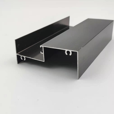 Profil en aluminium de fenêtre de glissement de 6063 alliages