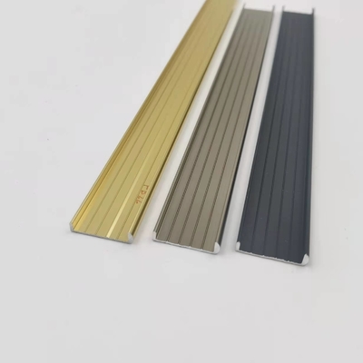 16.3mm U forment l'équilibre 6063 T5 en aluminium profilent la bordure décorative de tuile