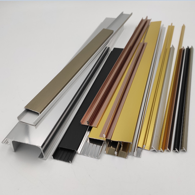 Profils en aluminium T et U d'équilibre de la tolérance 0.12mm et forme de G