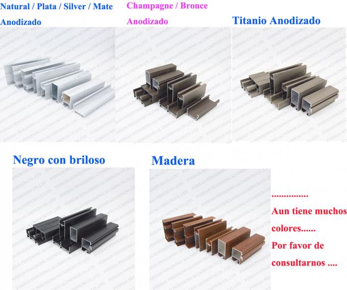 Perfiles De Aluminio Aleacion 6063-T5 Para Reposteria le Pérou