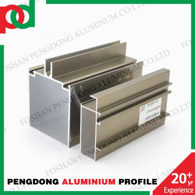 Profil en aluminium pour la fenêtre de tissu pour rideaux