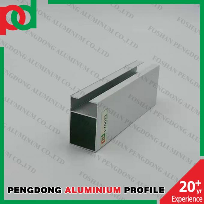 Profil en aluminium d'extrusion de fenêtre de glissement de la Gambie