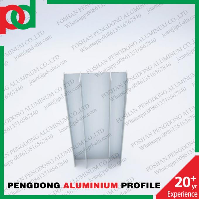 Profil de fenêtre en aluminium et de porte à l'anodizado 744 de la Colombie