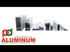 Anodisé 6063 profils de la fenêtre T5 en aluminium