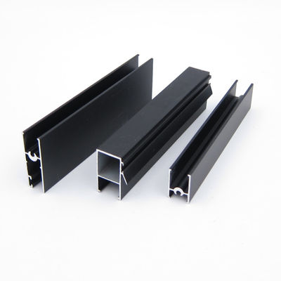 Bon prix Serie anodisé noir 3825 profils de fenêtre en aluminium pour la porte et les meubles en ligne