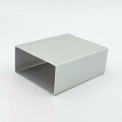 Bon prix tube Matt Anodized Aluminum Profile argenté du profil 40X80 d'extrusions de 0.9mm Alu en ligne