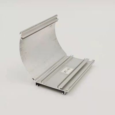 Bon prix Anodisé 6063 profils en aluminium Rod Spring Tube Bottom de voie de rideau en ligne