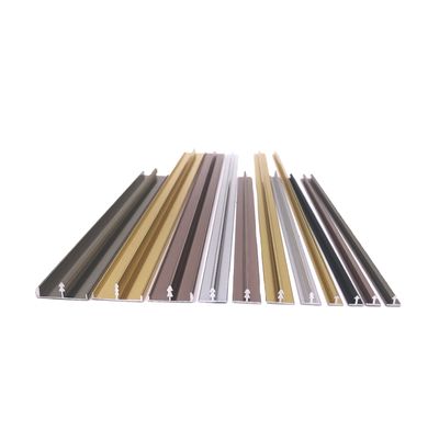 Bon prix 6063 séries T forment les profils en aluminium d'équilibre pour le Cabinet et le plancher en ligne
