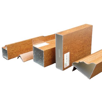 Bon prix Profils en aluminium de finition en bois du buffet 1.4mm pour la Libye Moyen-Orient en ligne