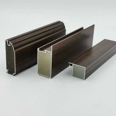 Bon prix La porte en aluminium faite sur commande du Cabinet T5 de l'Israël 6063 profile la poudre épaisse de 1.2mm enduite en ligne