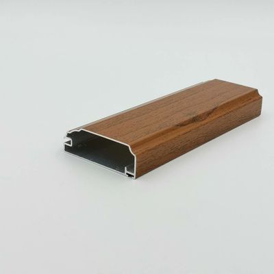 Bon prix extrusion en aluminium de grain de 6M Israel Aluminium Kitchen Profiles Wood en ligne