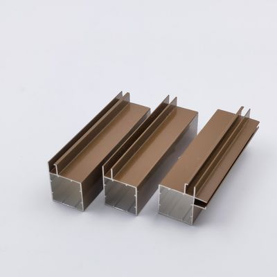 Bon prix les profils en aluminium de cuisine de l'épaisseur T5 de 0.5mm saupoudrent enduit en ligne